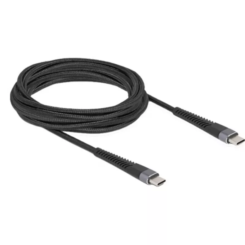USB kabelis DeLOCK 81126 USB 2.0 3 m USB C melns