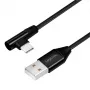 LogiLink CU0137 USB kabelis USB 2.0 0,3 M USB A uz USB C melns