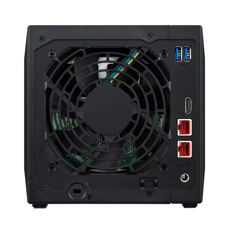 Asustor AS5404T NAS/krātuves serveris Intel® Celeron® N5105 4 GB DDR4 0 TB ADM Melns
