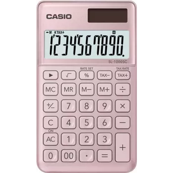 kalkulators Casio SL-1000SC-PK Pocket Basic Pink