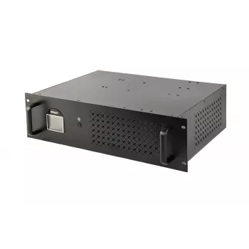 Gembird - UPS plaukts 19'' 3.4U 1500VA, 4xIEC 230V izeja, IEC14 ieeja, RJ11, USB, LCD Line-Interactive 1.5 kVA 900 W 4 kontaktligzdas
