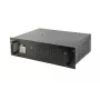 Gembird - UPS plaukts 19'' 3.4U 1500VA, 4xIEC 230V izeja, IEC14 ieeja, RJ11, USB, LCD Line-Interactive 1.5 kVA 900 W 4 kontaktligzdas