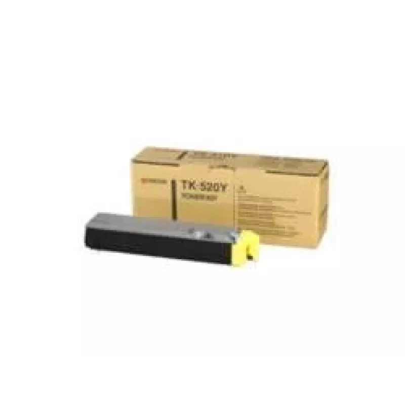 KYOCERA TK-520Y tonera kasetne 1 gab. oriģināla dzeltena