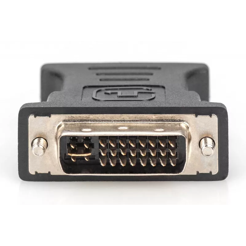 Assmann DVI adapteris. DVI(24+5) - HD15 vīrišķais/siev. DVI-I duālā saite. bl (AK-320504-000-S)
