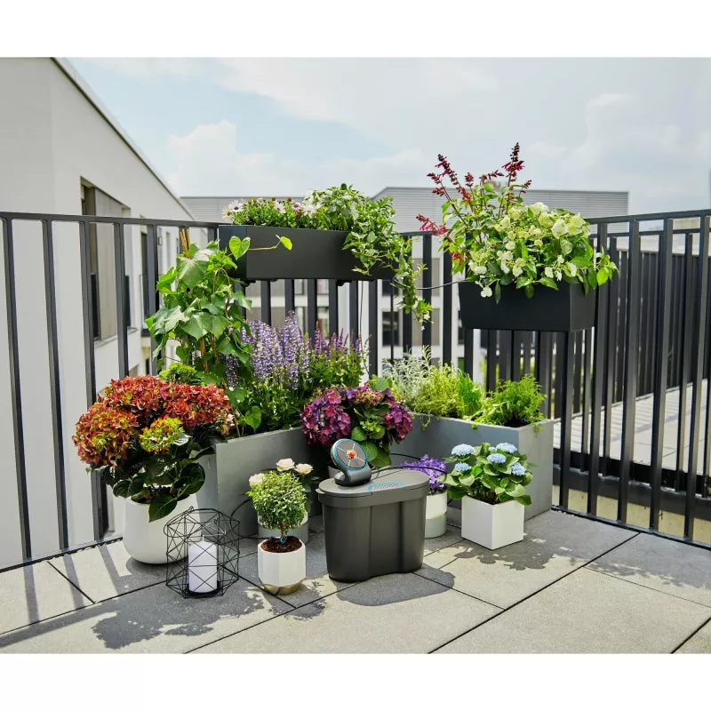 Drip irrigation system Gardena 13366-20 Šļūtenes garums 30 m Melns