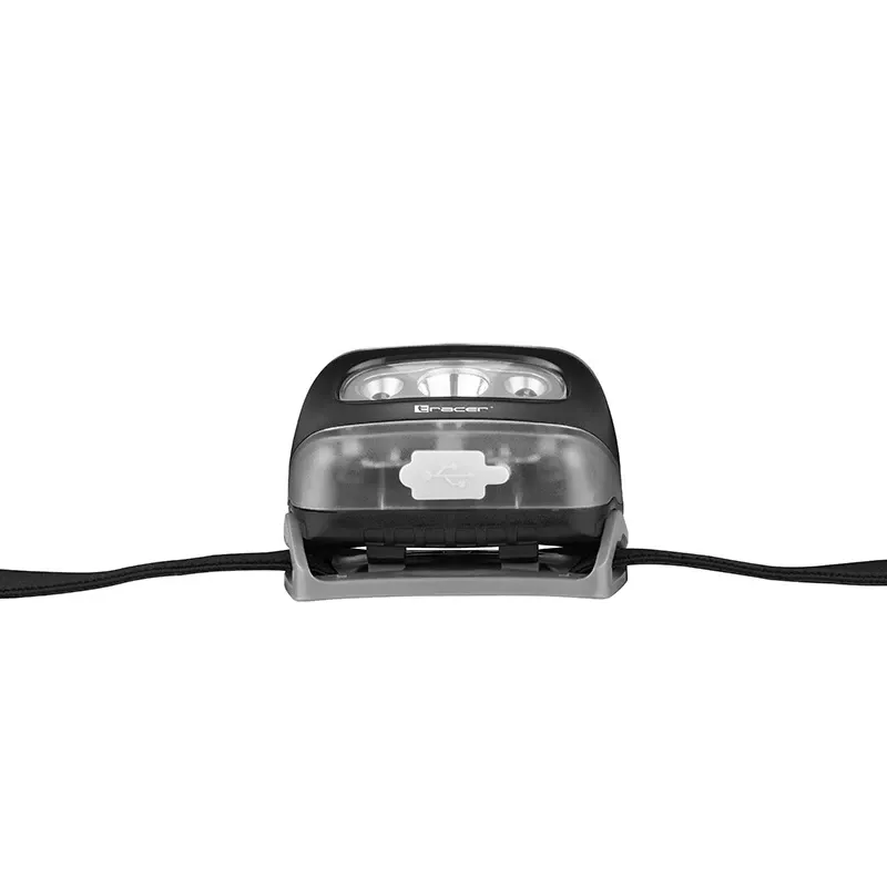 Galvas lukturītis Tracer TRAOSW47013 LED Melns 1200 mAh USB