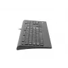 Vadu tastatūra NATEC BARRACUDA ES — kompakts izkārtojums, membrānas slēdži, USB savienojums