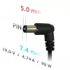 Barošanas adapteris/invertors Akyga AK-ND-04 portatīvajiem datoriem, iekštelpām 90 W, ieeja 100–250 V, melns