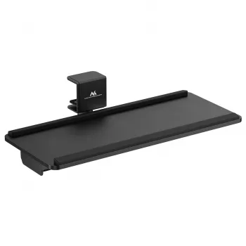 Maclean zemgalda tastatūras turētājs, maks. slodze 5 kg, horizontāla un vertikāla regulēšana, melns, MC-108 B