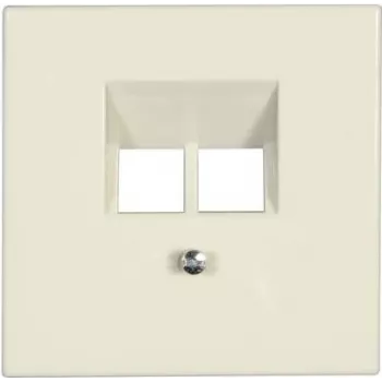 JUNG LS 969-2 UA - ziloņkaula krāsa - termoplasts - parastais - JUNG - UAE 2 x 8 UPO - UAE 8-8 UPO - UAE 8-8 UPOK6E - UAE 8-8 UPOK6 - MK-POF-2UAE - RJ-45