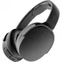 Austiņas Skullcandy Hesh Evo — vadu un Bluetooth 5.0, 36 h akumulators, USB-C, 3,5 mm, salokāmas, trokšņu slāpēšana, melnas