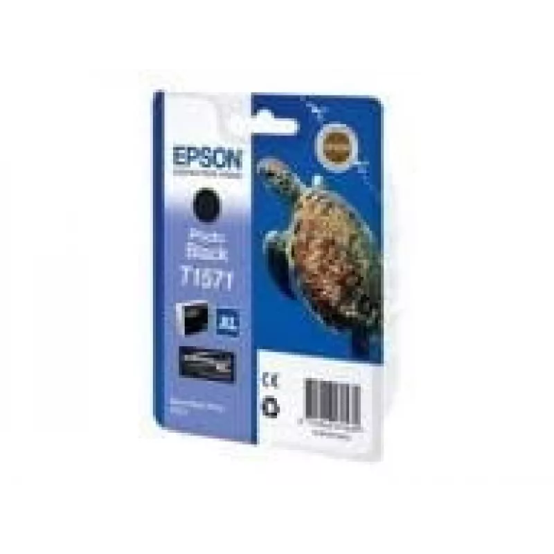 Tintes kasetne Epson T1571 Photo Melns