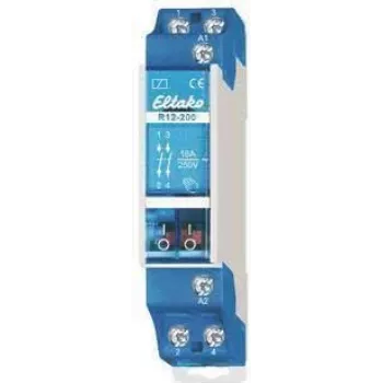 Eltako Electronics pārslēgšanas relejs montāžai rindā, padziļināts, 2S 16A R12-200-8V (22200010)