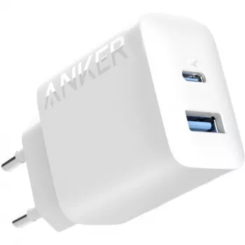 Mobilās ierīces lādētājs Anker A2348G21 — 20 W USB‑C iekštelpu, balts