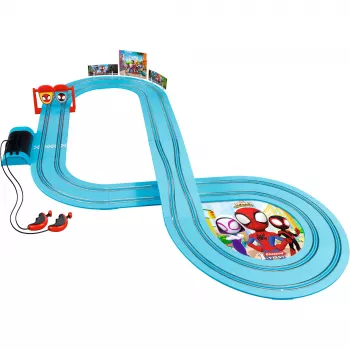 CARRERA Track Set 1First Spidey Go! slotu automašīnu trase 2,9 m garumā