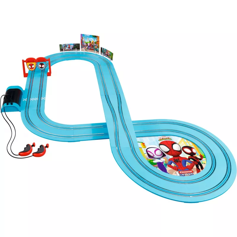 CARRERA Track Set 1First Spidey Go! slotu automašīnu trase 2,9 m garumā