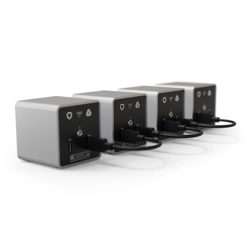 Ciparnīcas kontrolleris Streacom VU1-Dial Silver USB Type-C — rotācijas kontrolleris sistēmas ventilatoriem, RGB un audio vadībai