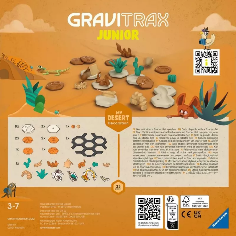 Gravitrax Junior tuksneša komplekts