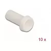 Fiber optic dust cap DeLOCK 86845 10 pieces balta