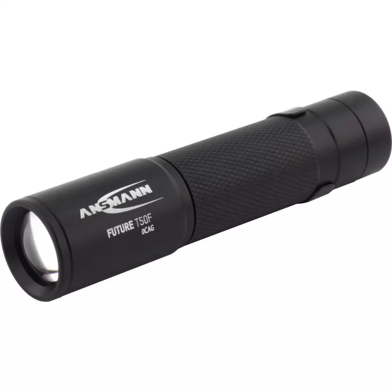 Ansmann 1600-0159 - rokas lukturītis - melns - alumīnijs - LED - 1 lampa - 60 lm