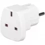 Wentronic Goobay ceļojumu adapteris, balts - UK-Socket > Type F (Type F, CEE 7/7) (94270)