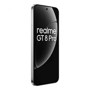 Viedtālrunis REALME GT 8 Pro 5G — 6,79 collu AMOLED 3136×1440, Snapdragon 8 Elite, 16 GB RAM, 512 GB, 50/200/50 MP, 7000 mAh, balts