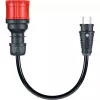 go-e adapteru komplekts Gemini flex 11 kW, 3-daļīgs komplekts (melns, 30 cm)