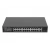 Lanberg RSFE-24P-2C-250 tīkla slēdzis, neuzraudzīts Gigabit Ethernet (10/