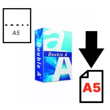 Papīrs Double A (A kategorija), A5, 80 g, 500 loksnes