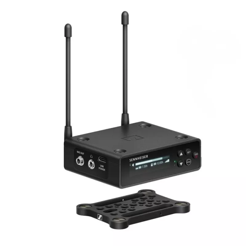 Sennheiser EW-DP ME 2 SET (R4-9) - kameras komplekts ar miniatūru raidītāju ar ME 2 mikrofonu (visvirziena), 552-608 MHz