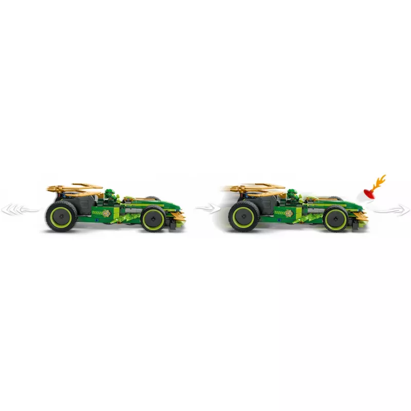 LEGO konstruktors NINJAGO Lloyd's Action Speedster 71828, 181 detaļas, 2 minifigūras, vecumam 7+
