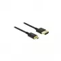 HDMI kabelis DeLOCK HDMI-A/HDMI Micro-D 0.5 m