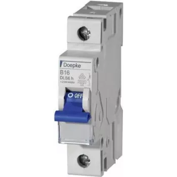 DOEPKE Strāvas slēdzis B32A DLS-6H-B32-1-6-KA 6kA 1-pola 230V B raksturlīkne DLS-6H-B32-1-6-KA (09914026)