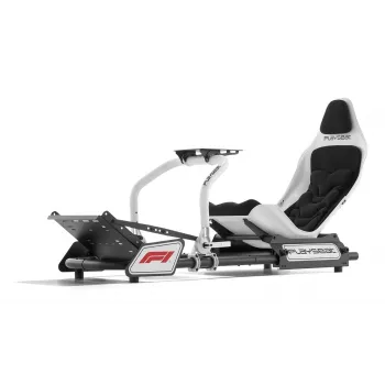 Universāla spēļu krēsla Playseat Formula Instinct F1 Edition polsterēts sēdeklis melns balts