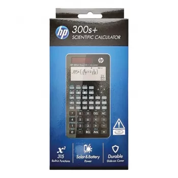 HP zinātniskais kalkulators HP 300SPLUS/INT BX, 315 funkcijas, 155x84x20mm, melns