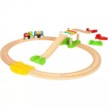 Rotaļu vilciens Ravensburger BRIO — daudzkrāsains vecumam no 1,5 līdz 99 gadiem