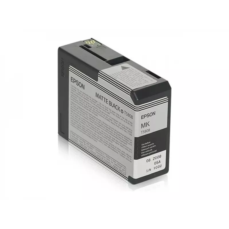 Tintes kasetne Epson C13T5808 Matte Melns — Oriģinālā Epson kasetne, matēti melna