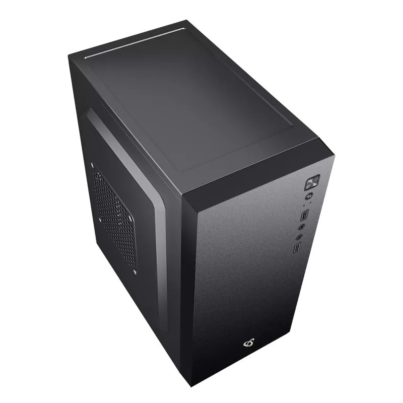 Datora korpuss Sbox PCC-12 MicroATX melns