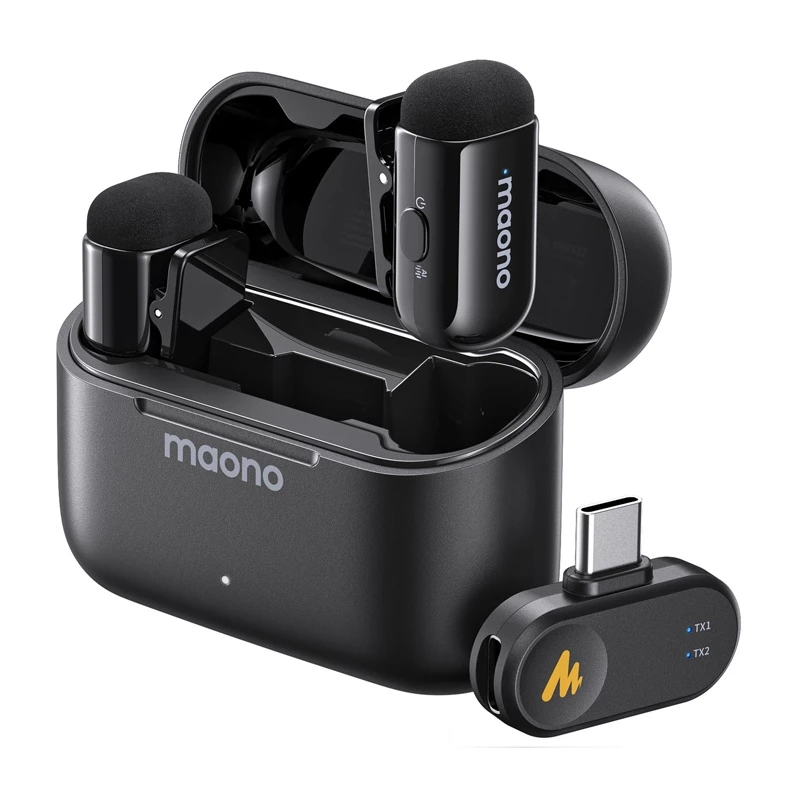 Mikrofons MAONO WM622 PC2 — augsta jutība, zems trokšņu līmenis skaidrai audio ierakstīšanai