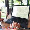 GPS izsekotājs KSIX Yukatrack easyWire — universāls GPS izsekotājs, melns, 63 g, 92,5×57,6 mm