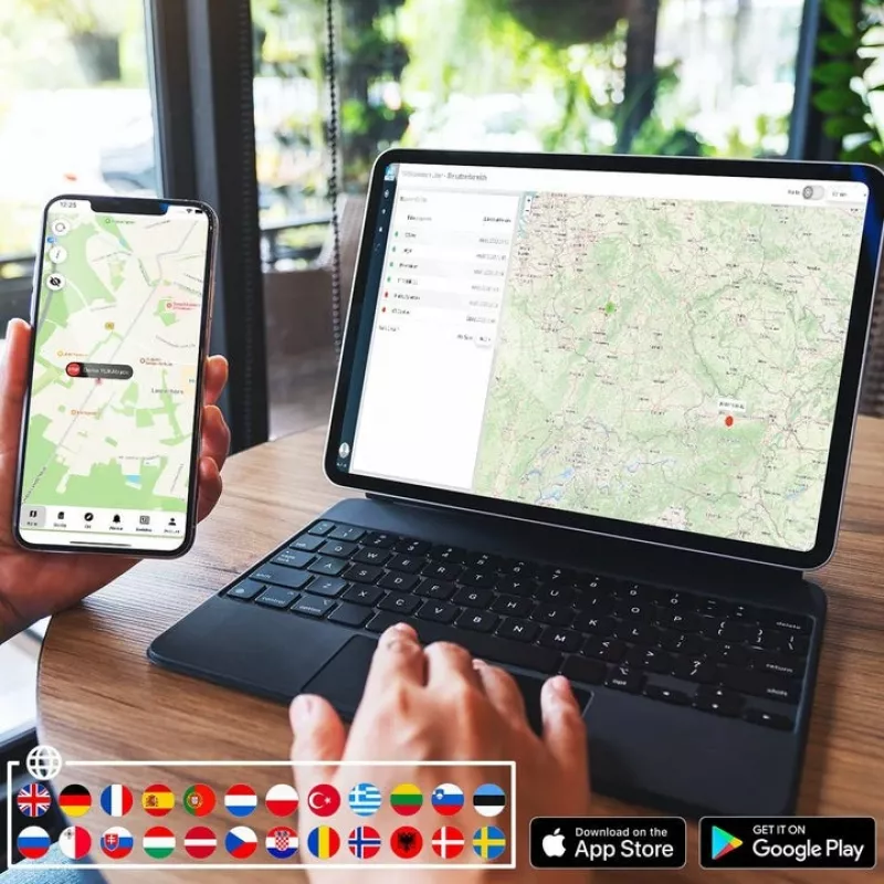 GPS izsekotājs KSIX Yukatrack easyWire — universāls GPS izsekotājs, melns, 63 g, 92,5×57,6 mm