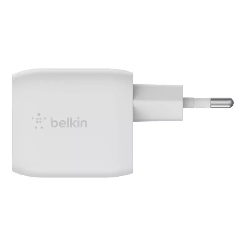 Belkin WCH011vfWH klēpjdatora, viedtālruņa, planšetdatora balts maiņstrāvas ātrās uzlādes lādētājs iekštelpām