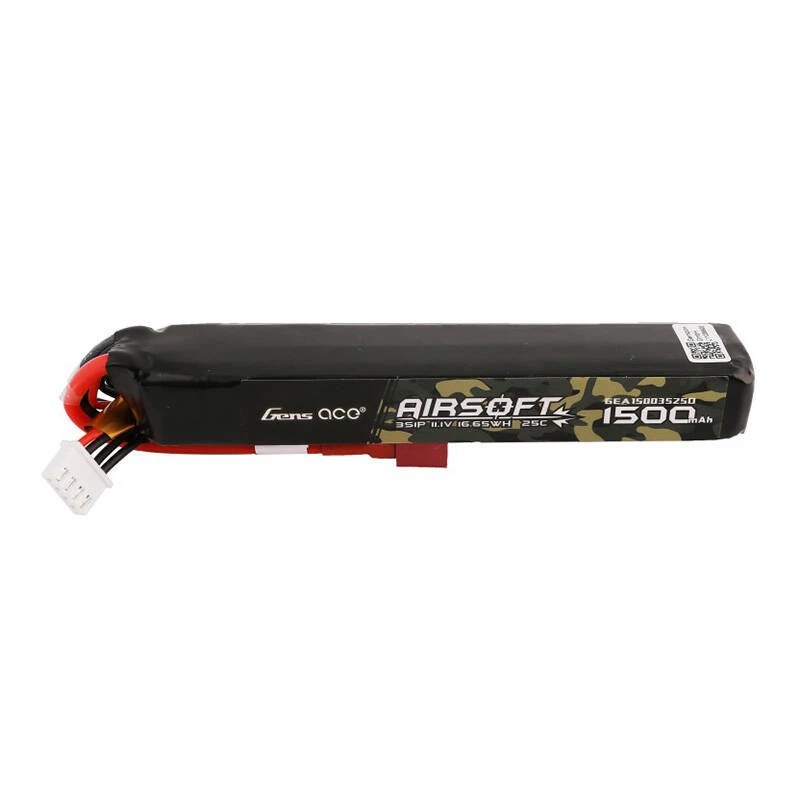 Litija polimēra (LiPo) akumulators Gens Ace GEA15003S25D 1500mAh 3S 11,1V 25C