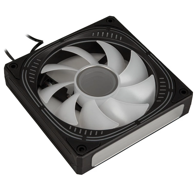 KOLINK Umbra Void Pro 120mm ARGB PWM korpusa ventilators - melns