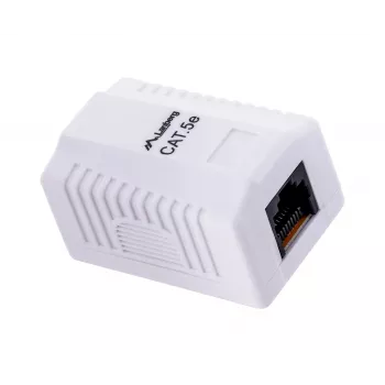 Lanberg OU5-0001-W RJ-45 kontaktligzdas kaste balta
