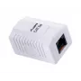 Lanberg OU5-0001-W RJ-45 kontaktligzdas kaste balta