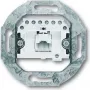 Busch-Jaeger 0230-0-0227 pelēka - balta kontaktligzda (2CKA000230A0227)