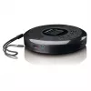 Portable CD player Lenco CD-340BK — Melns, portable design