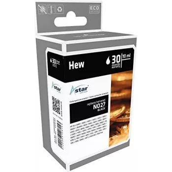 ASTAR AS15197 - tinte uz pigmenta bāzes - melna - HP - HP DJ ( 3300 / 3320 / 3325 / 3420 / 3425 / 3500 / 3520V / 3520W / 3535 / 3550 / 3645 / 3650 / 3647... - 10 ml