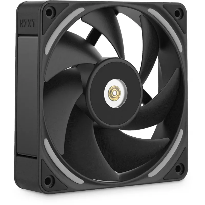 NZXT F120X 120mm korpusa ventilators - melns